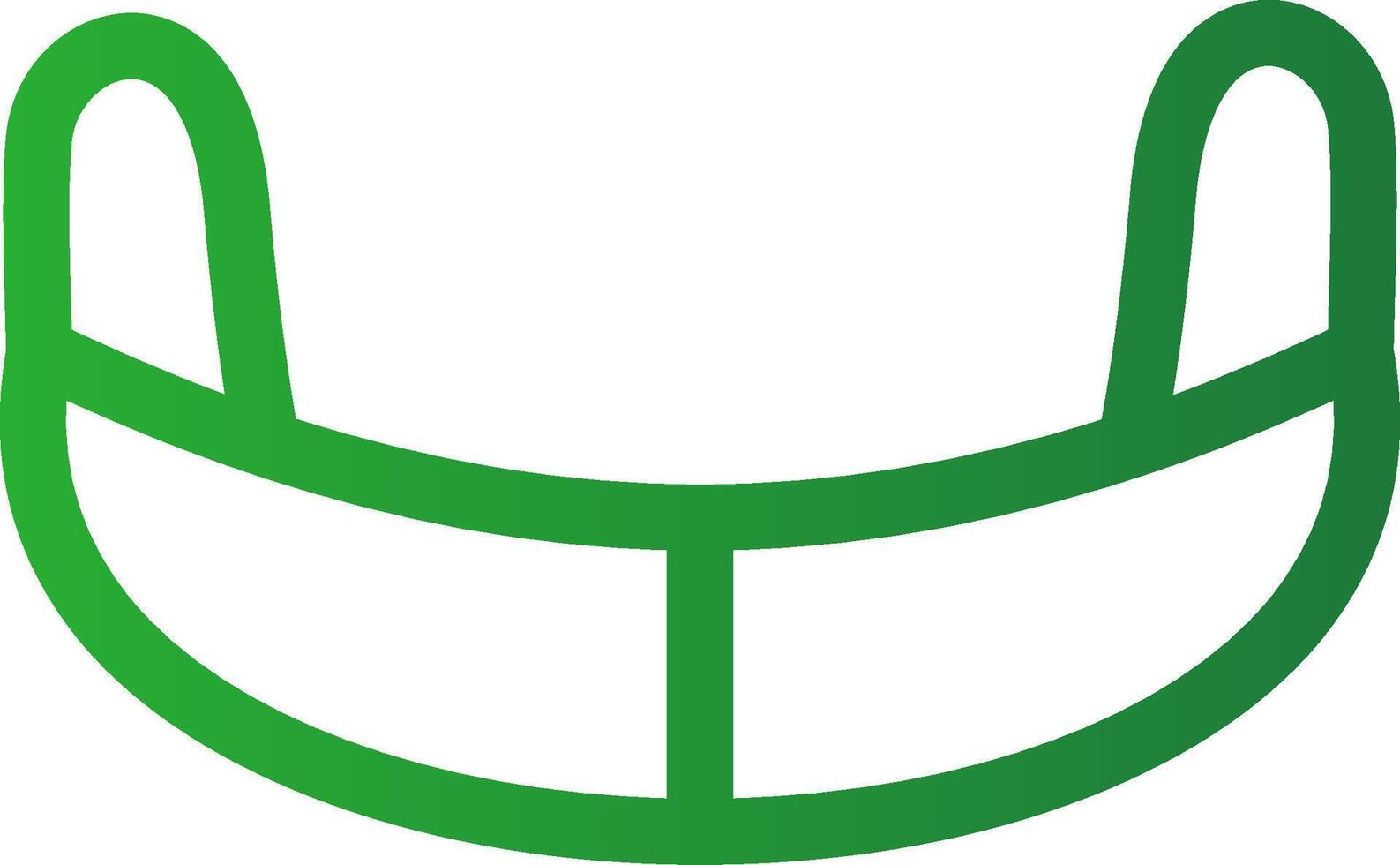 Line Green Gradient Design vector