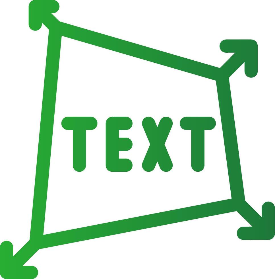 Line Green Gradient Design vector