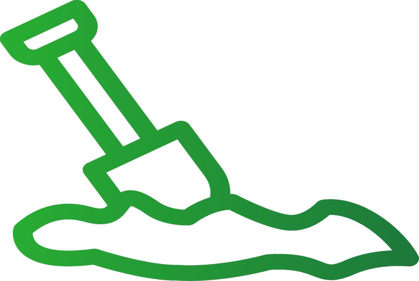 Line Green Gradient Design vector