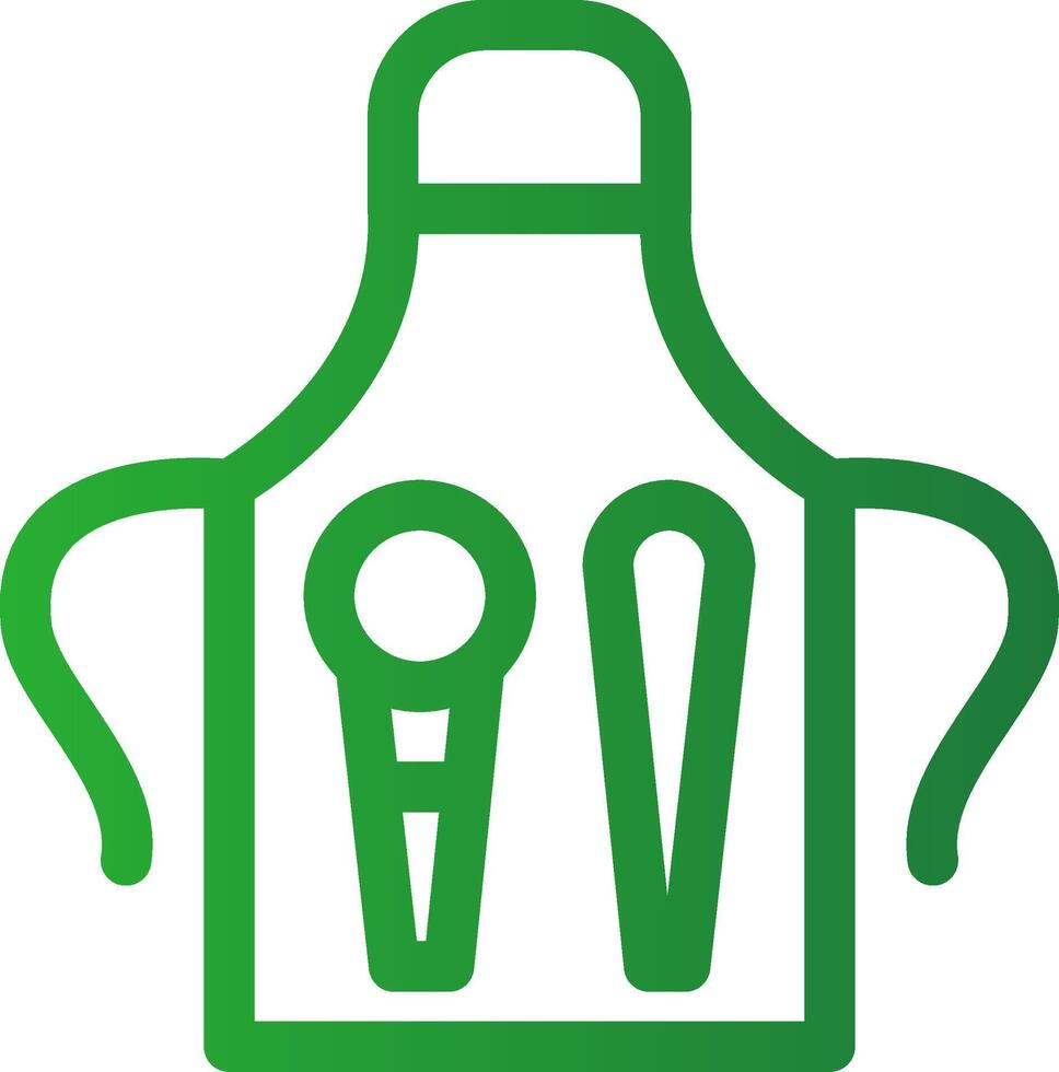 Apron Creative Icon Design vector