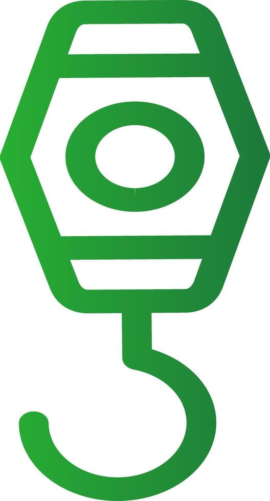 Line Green Gradient Design vector