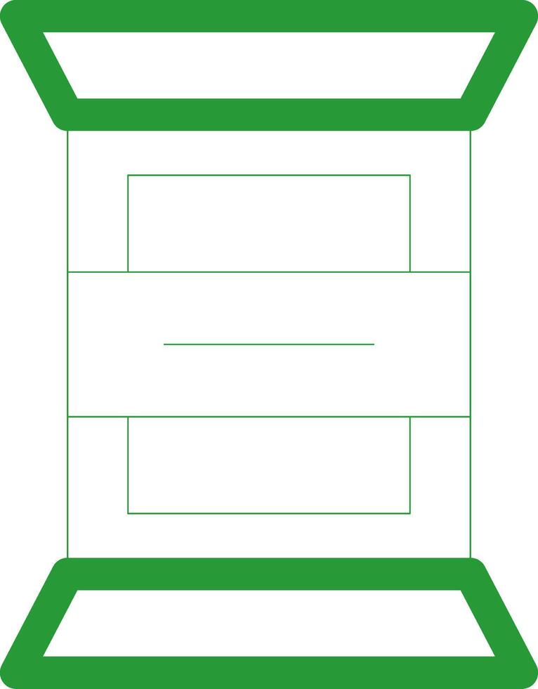 Line Green Gradient Design vector