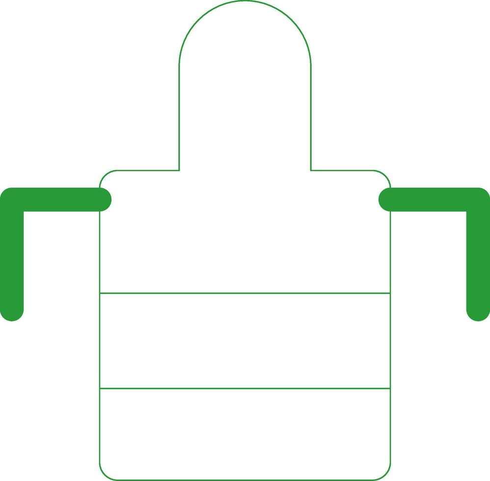 Line Green Gradient Design vector