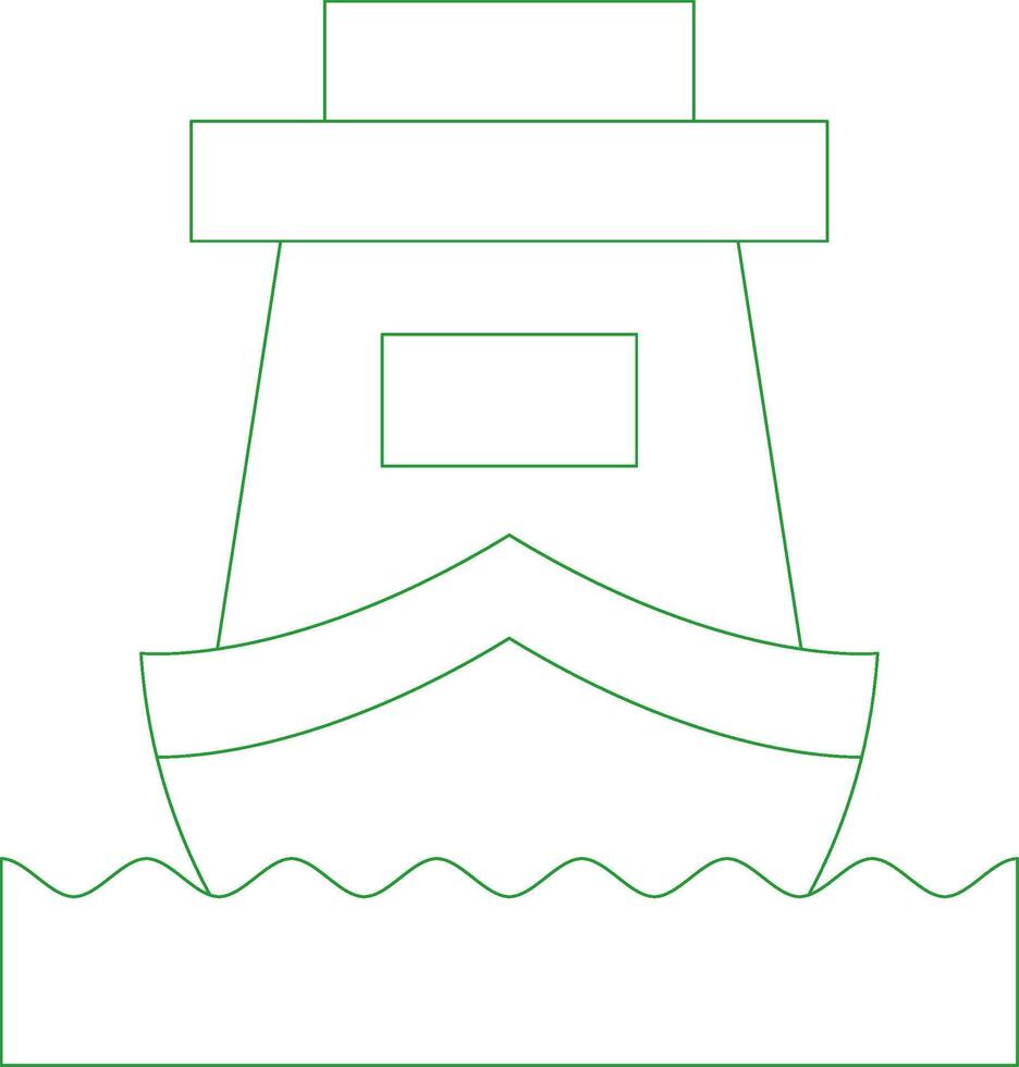 Line Green Gradient Design vector