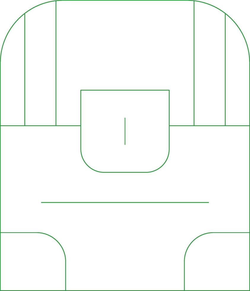 Line Green Gradient Design vector