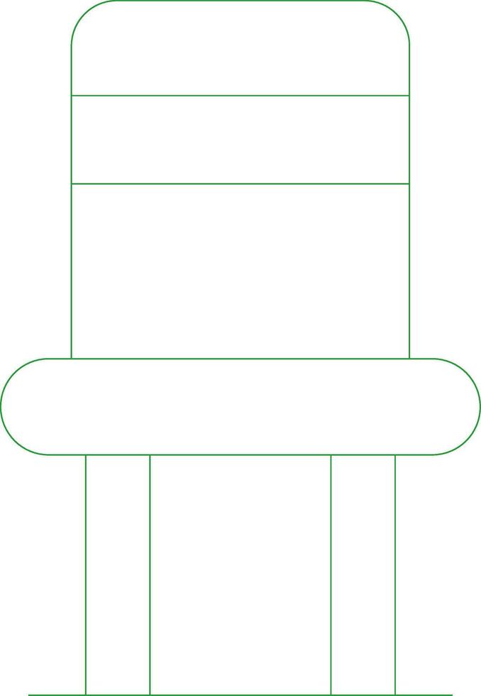 Line Green Gradient Design vector