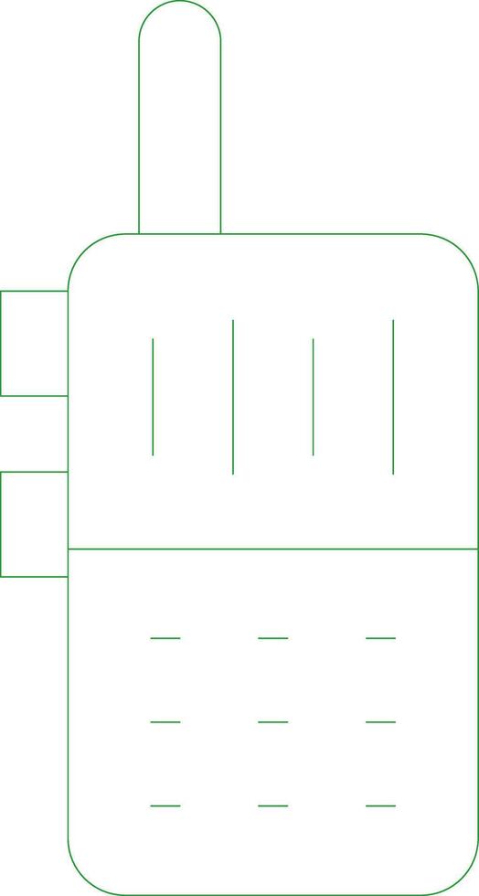 Line Green Gradient Design vector
