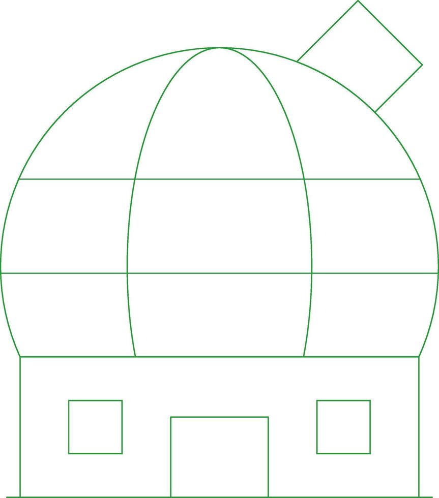 Line Green Gradient Design vector