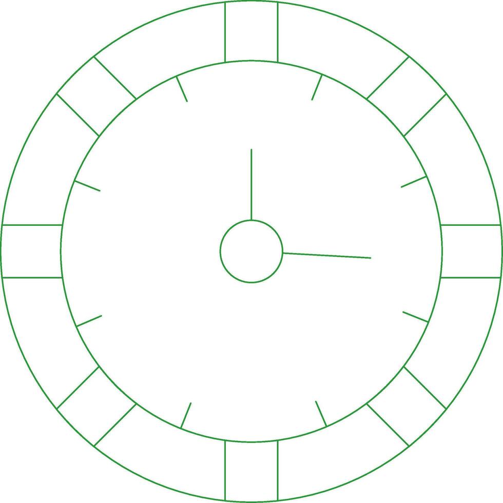 Line Green Gradient Design vector