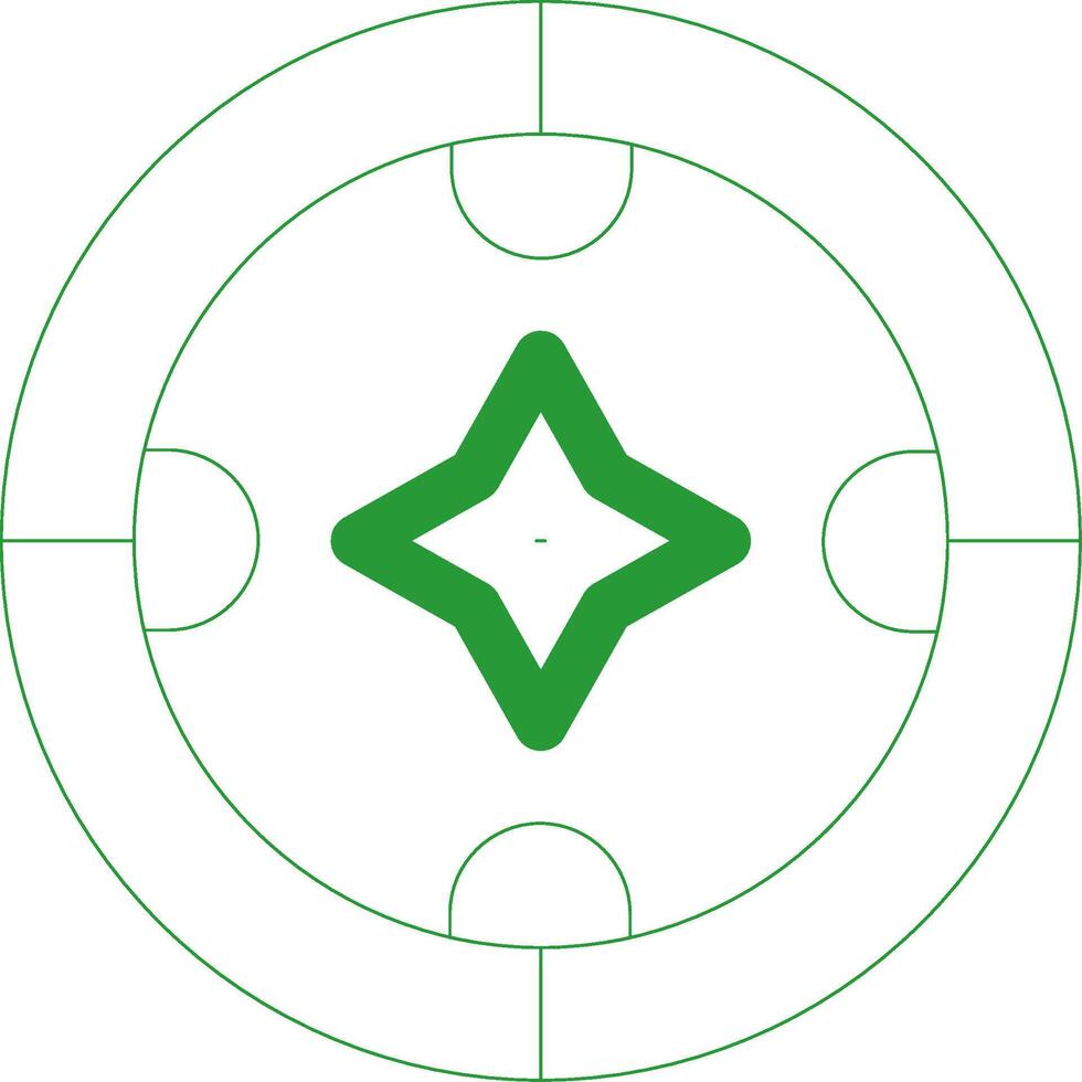 Line Green Gradient Design vector