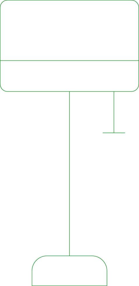 Line Green Gradient Design vector