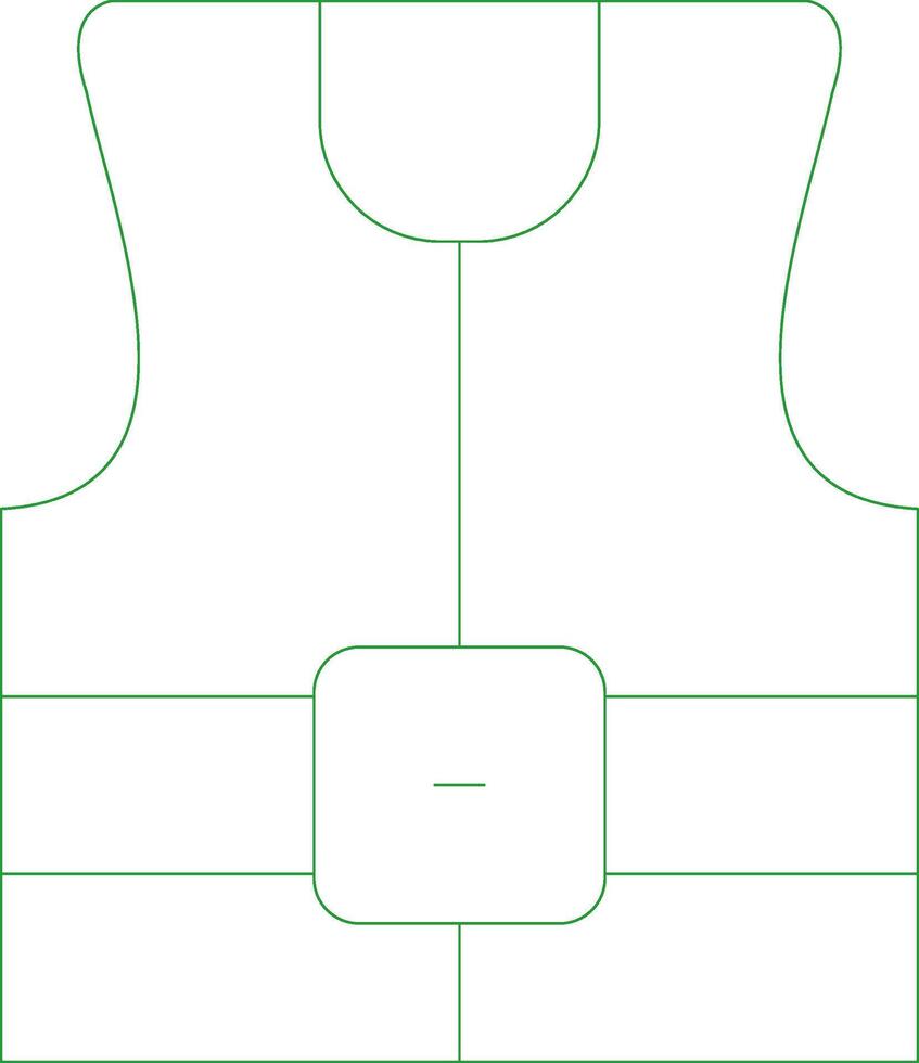 Line Green Gradient Design vector