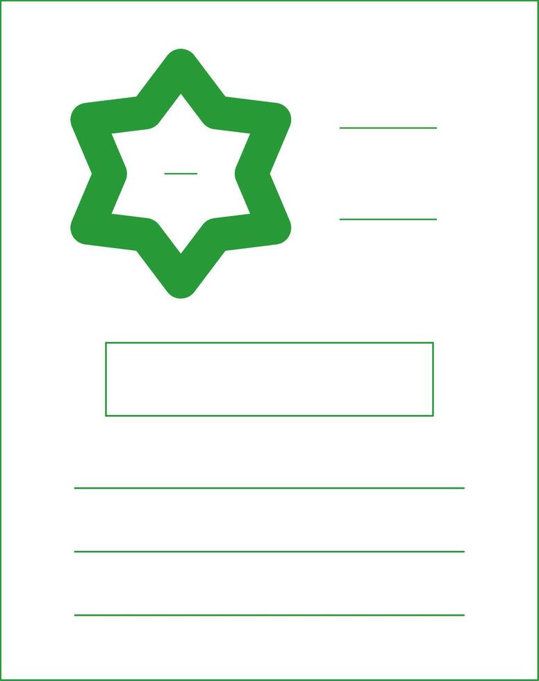 Line Green Gradient Design vector