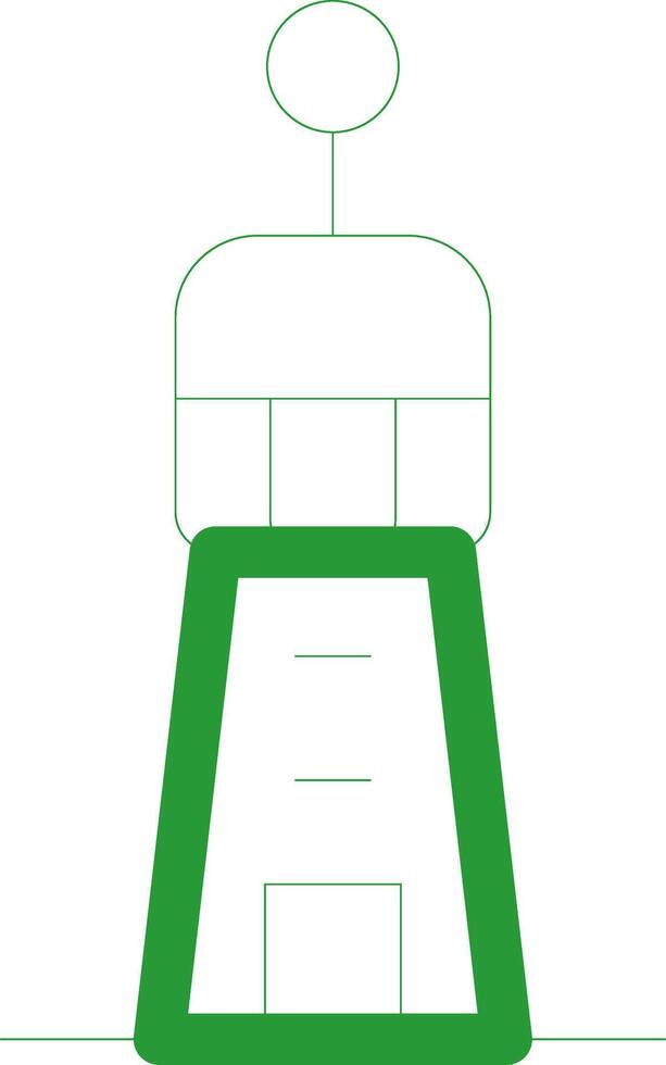 Line Green Gradient Design vector