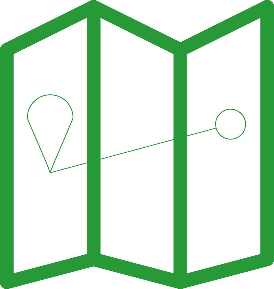 Line Green Gradient Design vector
