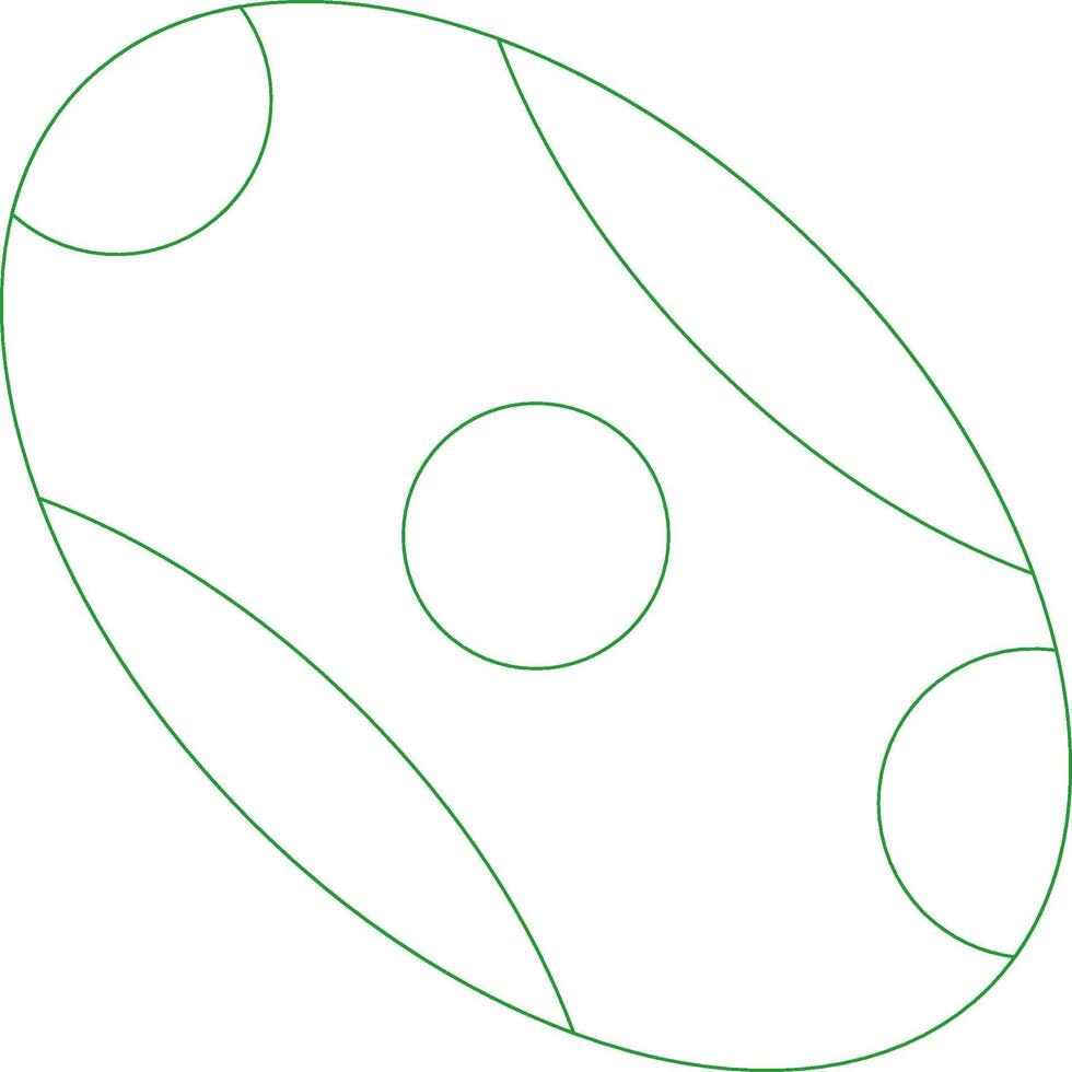 Line Green Gradient Design vector