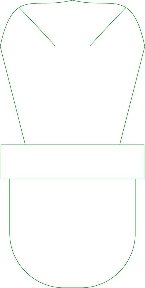 Line Green Gradient Design vector
