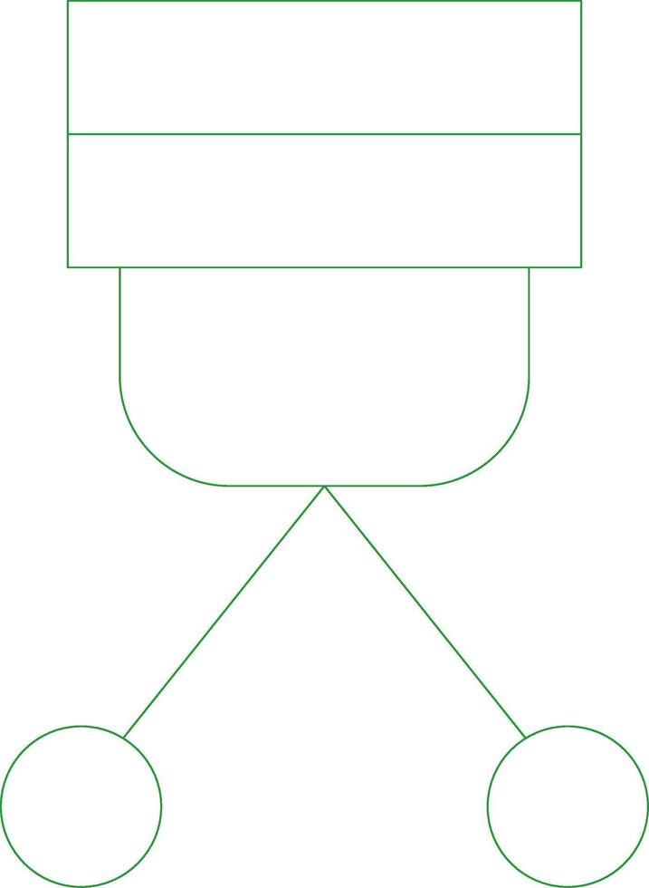 Line Green Gradient Design vector