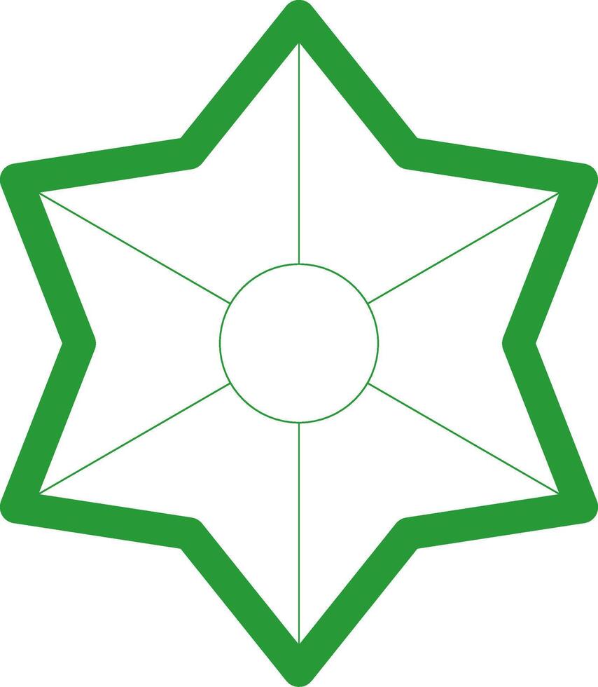 Line Green Gradient Design vector