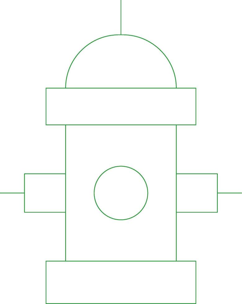 Line Green Gradient Design vector