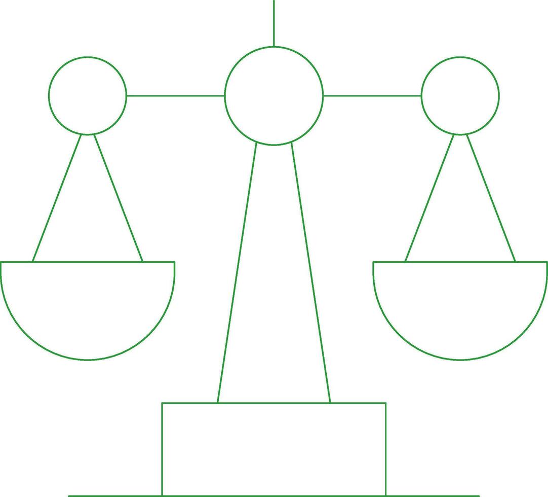 Line Green Gradient Design vector