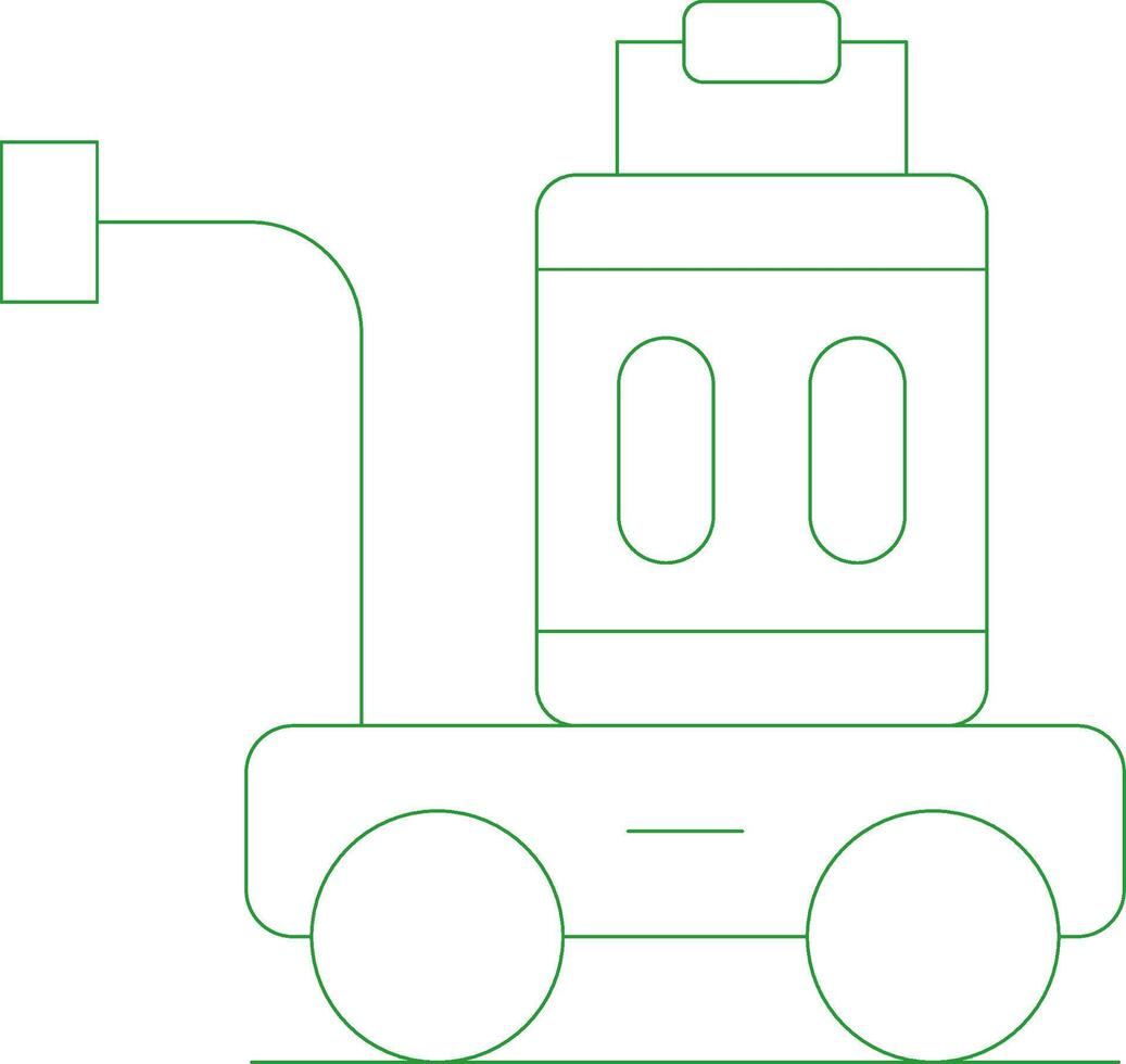 Line Green Gradient Design vector