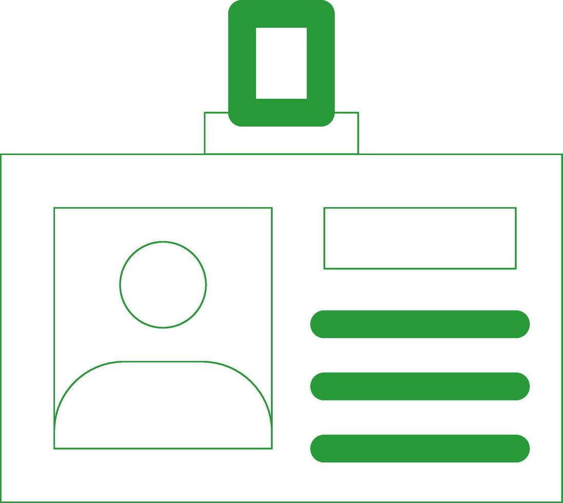 Line Green Gradient Design vector