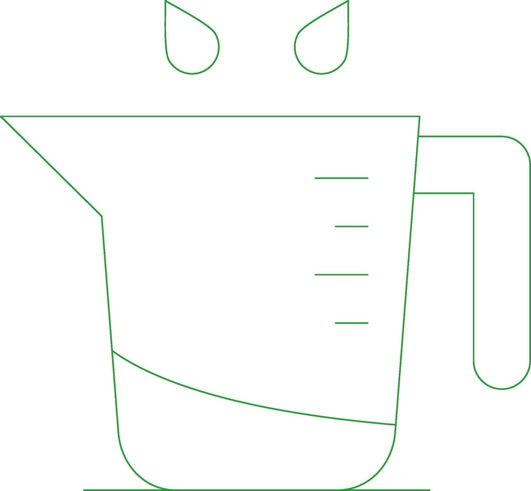 Line Green Gradient Design vector