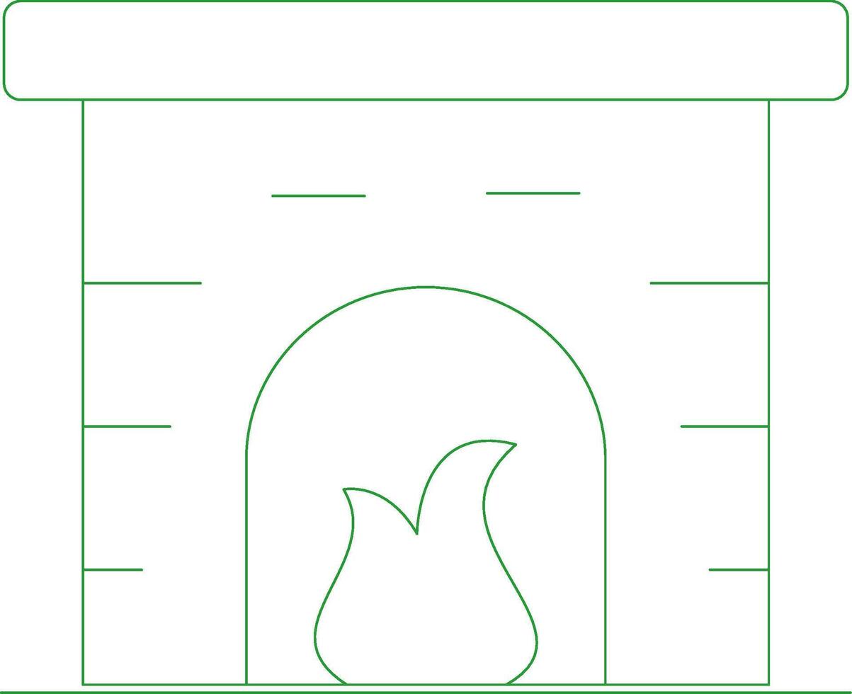 Line Green Gradient Design vector