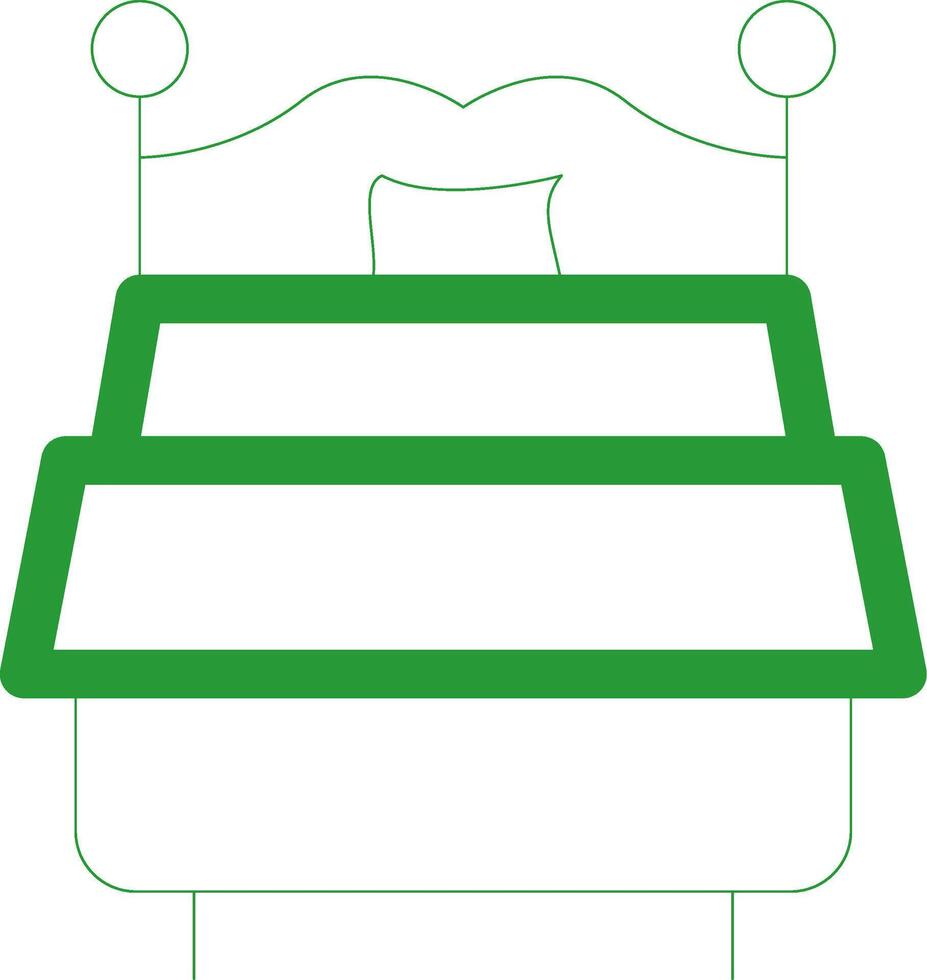 Line Green Gradient Design vector