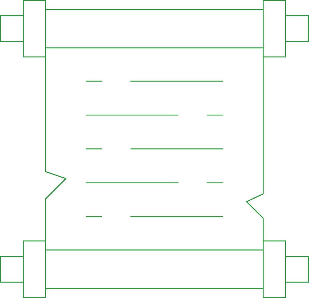 Line Green Gradient Design vector