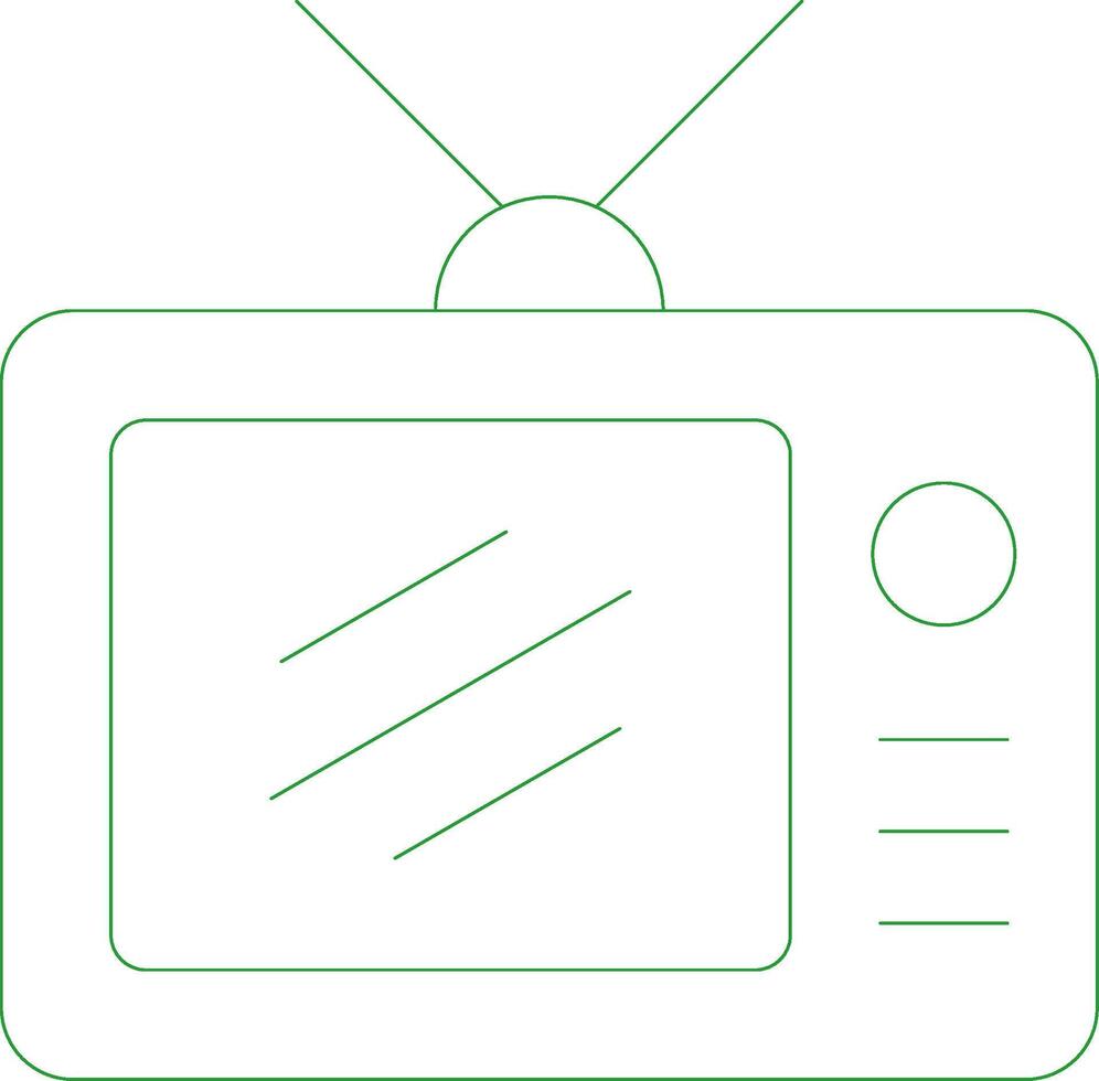Line Green Gradient Design vector