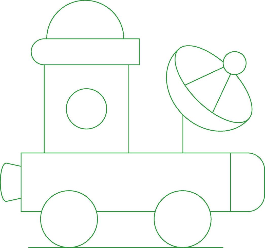 Line Green Gradient Design vector