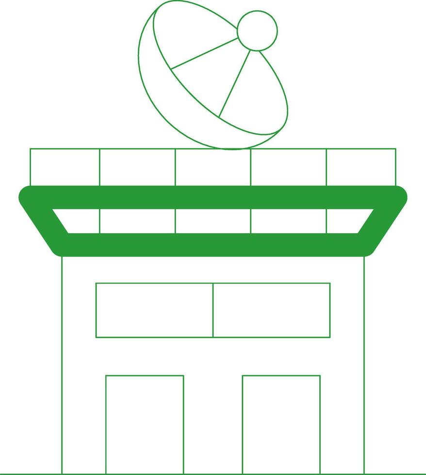 Line Green Gradient Design vector