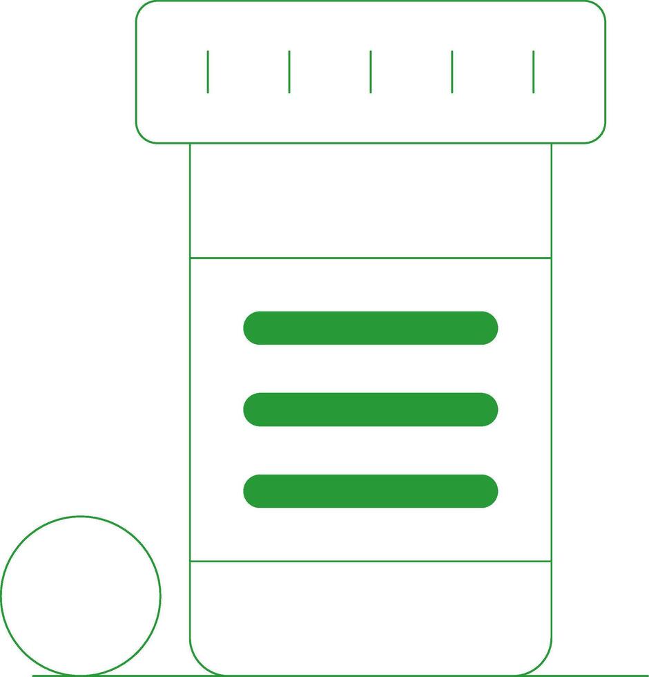 Line Green Gradient Design vector
