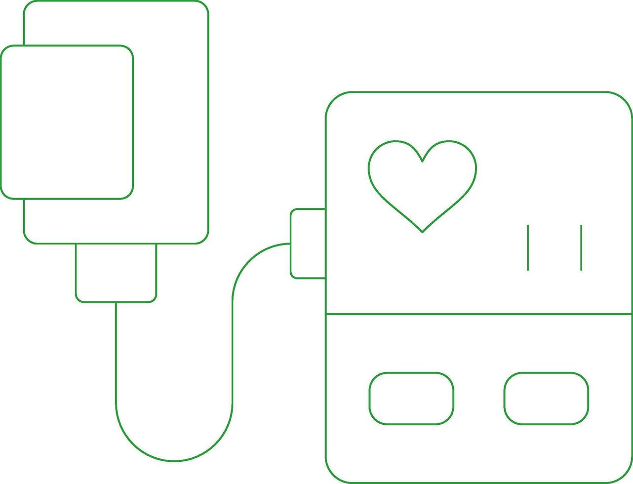 Line Green Gradient Design vector