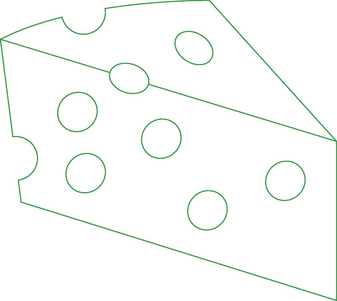 Line Green Gradient Design vector