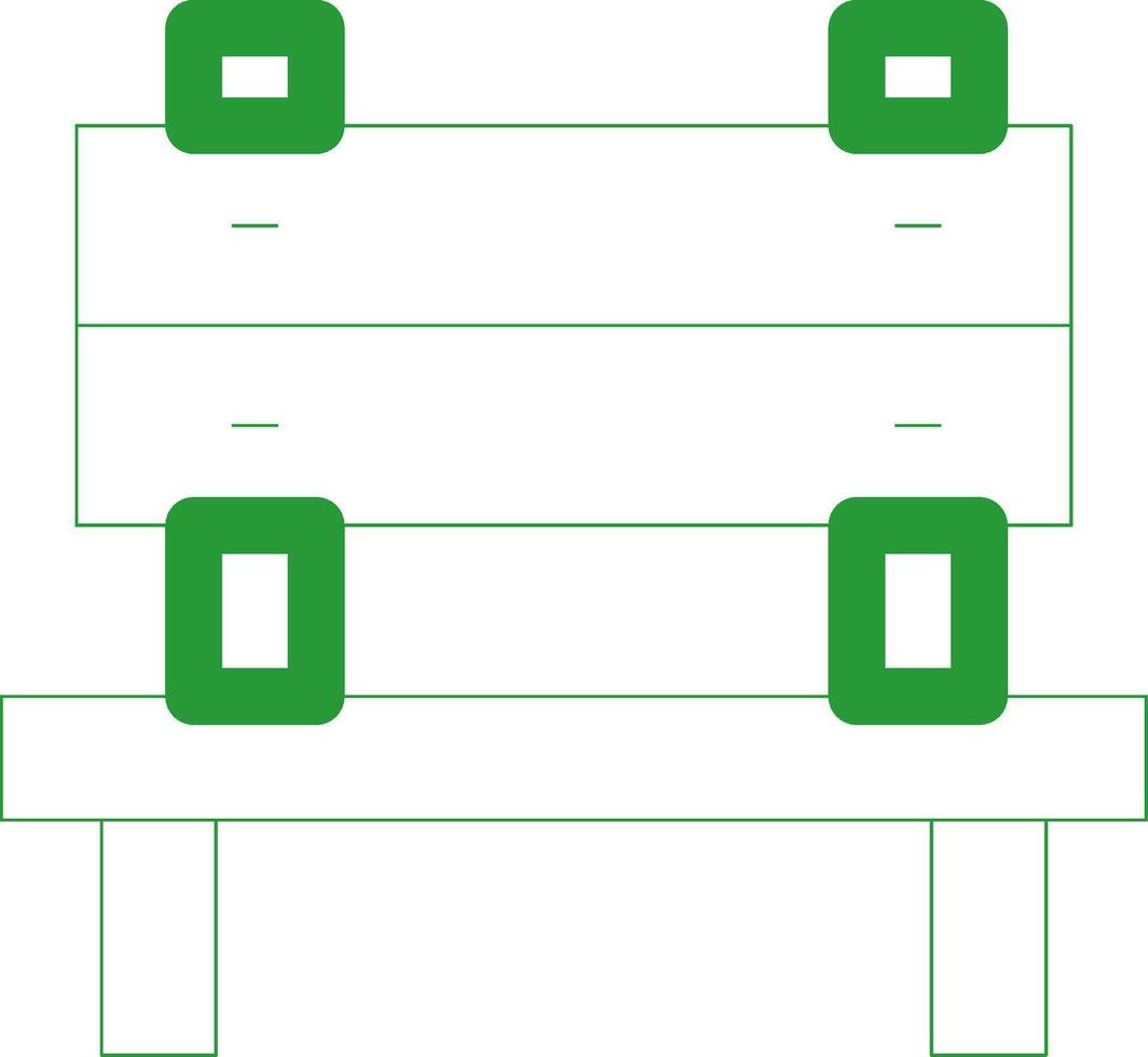 Line Green Gradient Design vector
