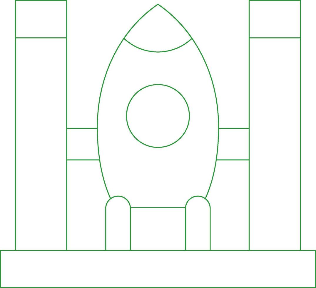 Line Green Gradient Design vector