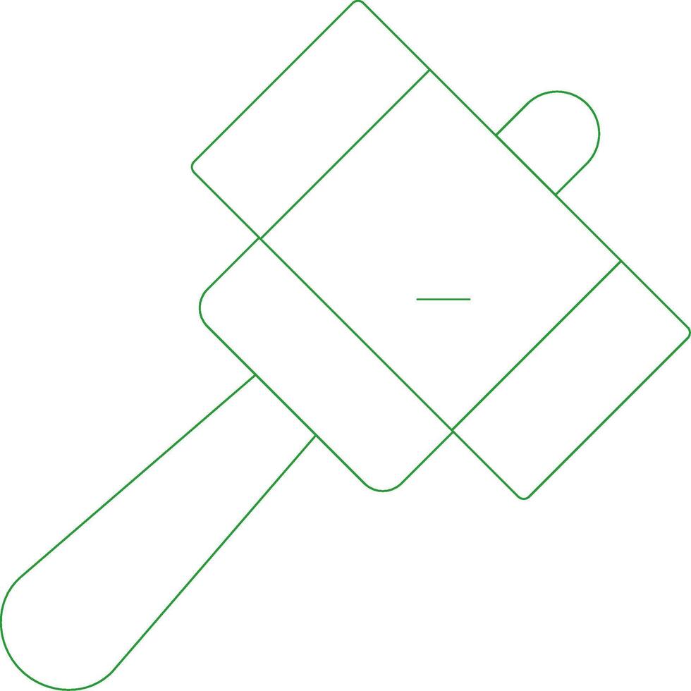 Line Green Gradient Design vector