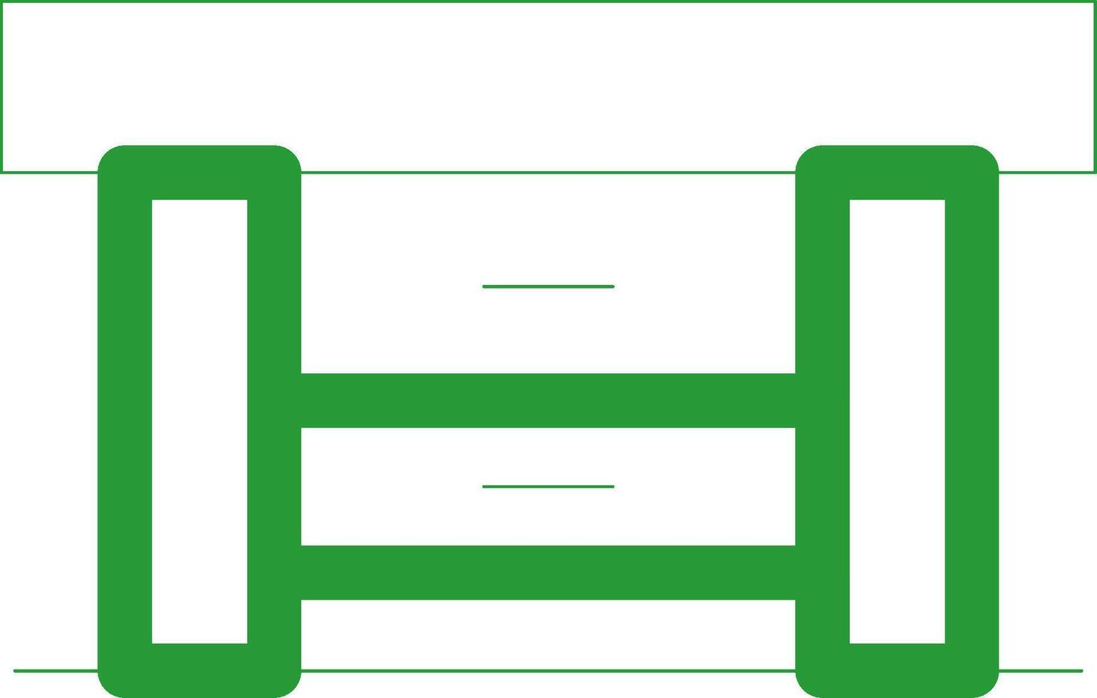 Line Green Gradient Design vector