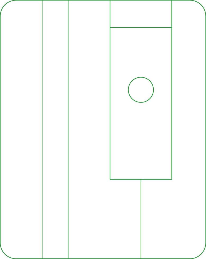 Line Green Gradient Design vector