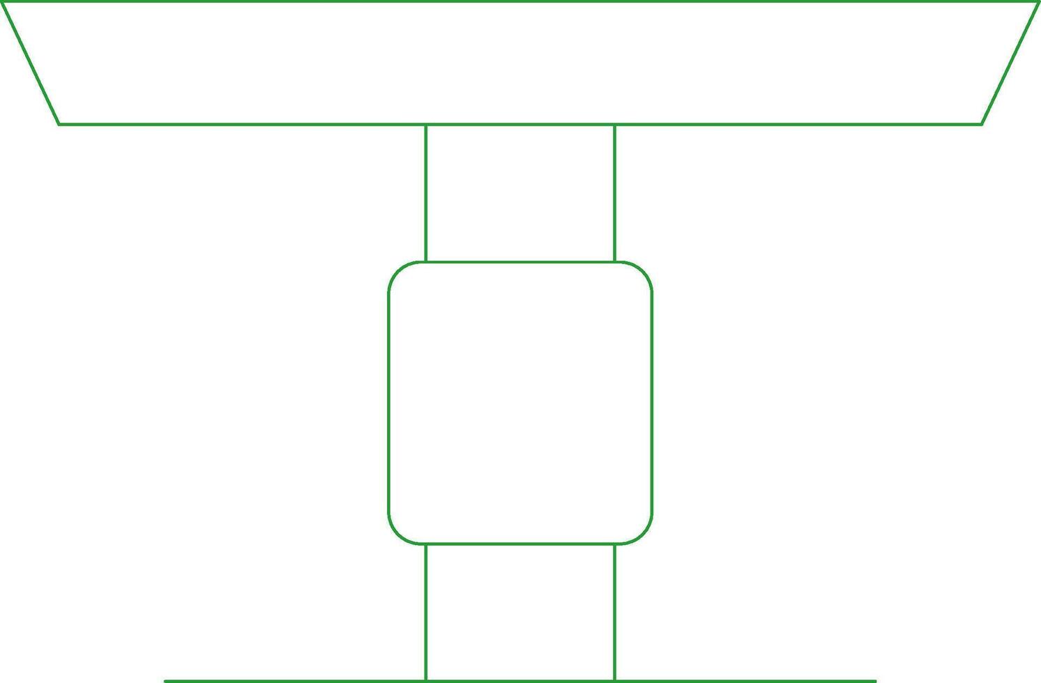 Table Creative Icon Design vector