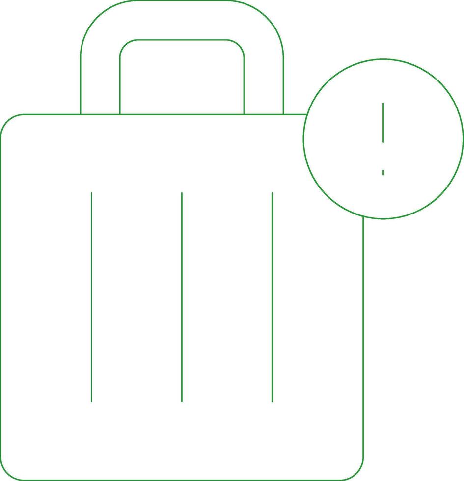 Line Green Gradient Design vector