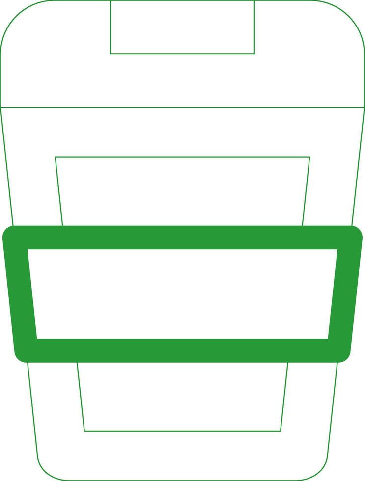 Line Green Gradient Design vector