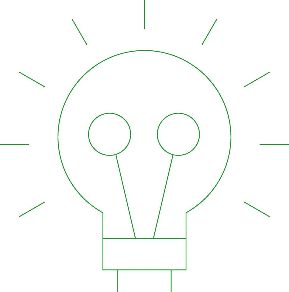 Line Green Gradient Design vector
