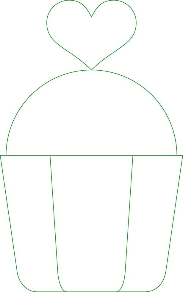 Line Green Gradient Design vector