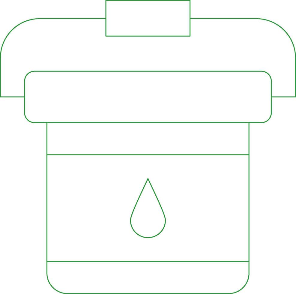 Line Green Gradient Design vector