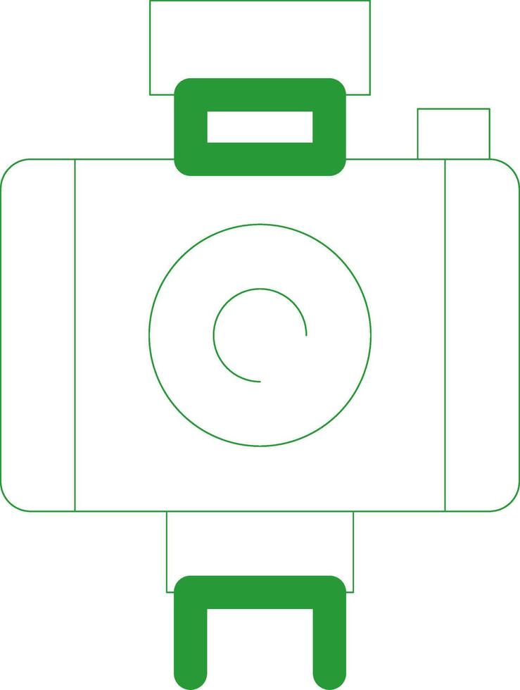 Line Green Gradient Design vector