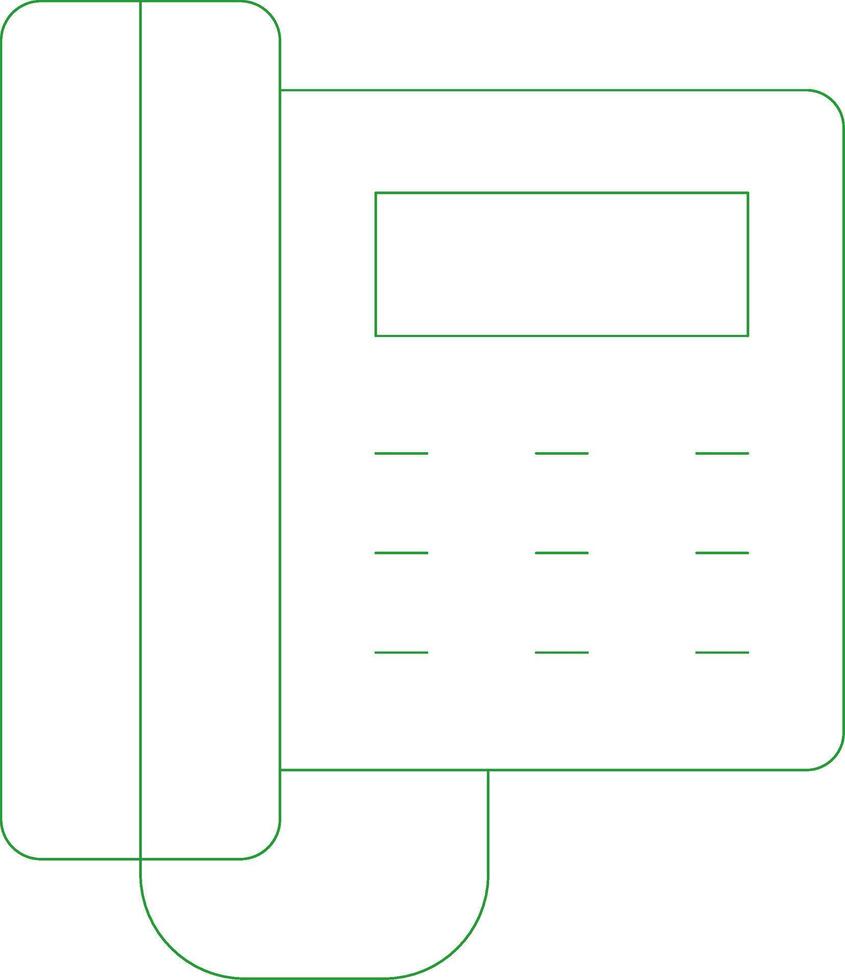 Line Green Gradient Design vector